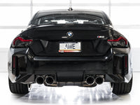 Thumbnail for AWE Tuning 23-24 BMW G87 M2 Track Edition Exhaust - Chrome Silver Tips