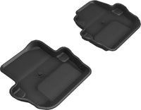 Thumbnail for 3D MAXpider 18-25 Jeep Wrangler Sport (JL) 2nd Row Floormats - Black