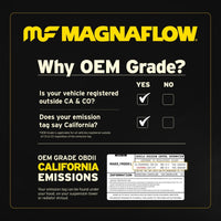 Thumbnail for MagnaFlow 12-23 Volkswagen Beetle L4 2.0L OEM Underbody Direct-Fit Catalytic Converter
