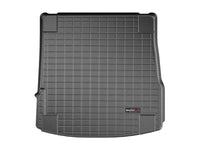 Thumbnail for WeatherTech 2018+ Alfa Stelvio Cargo Liner - Black (w/ Subwoofer)