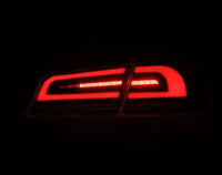 Thumbnail for AlphaRex 12-21 Tesla Model S LUXX-Series LED Tail Lights - Black/Red