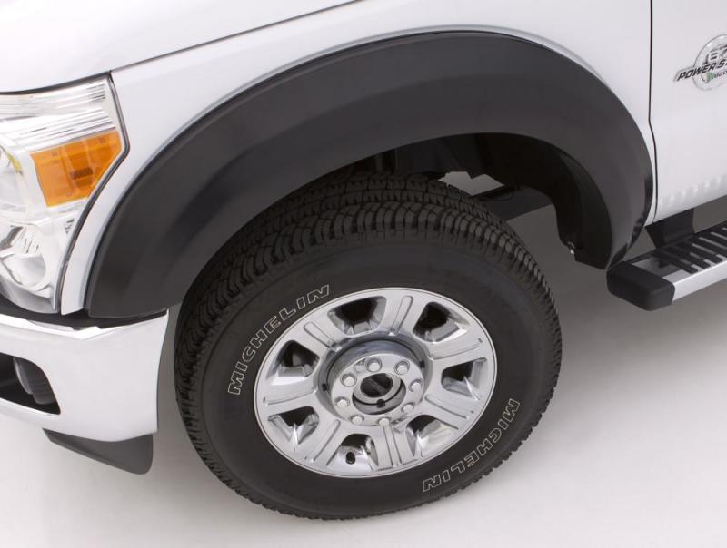 Lund 07-13 Chevy Silverado 1500 Ex-Extrawide Smooth Elite Series Fender Flares - Black (4 Pc.)