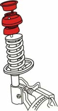 Thumbnail for SPC Performance 99-05 VW Golf/Jetta/00-06 Audi TT Front Adjustable Strut Mount