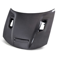 Thumbnail for Anderson Composites 22-23 Dodge Charger Hellcat Jail Break Carbon Fiber Hood - Type JB