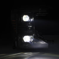 Thumbnail for AlphaRex 20-22 Ford F-250/350/450 SD LUXX-Series LED Proj Headlights Alpha-Bk w/Acv Light SS & SBDRL