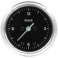 Thumbnail for Autometer Stack Analog Clock Gauge - Classic