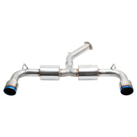 Thumbnail for Injen 19-22 Hyundai Veloster N L4 2.0L Turbo Performance SS Axle Back Exhaust System - Burnt Ti Tips