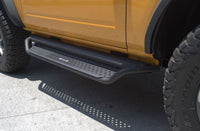 Thumbnail for Go Rhino 2021+ Ford Bronco Dominator Extreme D1 Side Steps w/Brackets - Textured Black