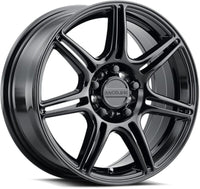 Thumbnail for Raceline 148B Apex 18x8in / 5X110 / 5X114.3 BP / 40mm Offset / 72.62mm Bore - Gloss Black
