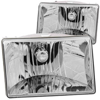 Thumbnail for ANZO 1993-1998 Jeep Grand Cherokee Crystal Headlights Chrome