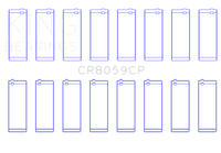Thumbnail for King Engine Bearings Gm Duramax 6.6 2008 - Current B Rod (Size +0.75mm) Connecting Rod Bearing Set