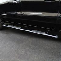 Thumbnail for Westin 19 Ram 1500 Quad/Crew Cab (Ex. Classic) Premier Oval Nerf Step Bar Mount Kit - Black