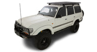 Thumbnail for Rhino-Rack Toyota Landcruiser 80 Series Wagon Backbone Mounting System - Long Guttermount
