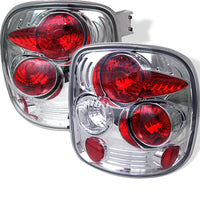 Thumbnail for Spyder Chevy Silverado Stepside 99-04 Euro Style Tail Lights Chrome ALT-YD-CS99STS-C