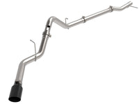 Thumbnail for aFe 23-23 GM Trucks L6-3.0L (td) LZ0 Large Bore-HD 3 IN 409 SS Back Exhaust System w/Black Tip