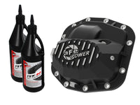 Thumbnail for aFe 18-23 Jeep Wrangler JL Pro Series (Dana M186) Front Diff Cover w/ Oil - Black