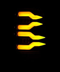 Thumbnail for AlphaRex 97-03 Ford F150 / 99-16 Ford F250/F350/F450/F550 LUXX-Series LED Tail Lights - Alpha-Black
