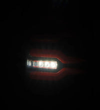 Thumbnail for AlphaRex 99-06 Chevrolet Silverado/99-06 GMC Sierra LUXX-Series LED Tail Lights - Black/Red