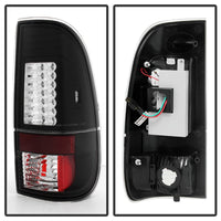 Thumbnail for Spyder Ford F150 Styleside 97-03/F250 Version 2 LED Tail Lights Blk ALT-YD-FF15097-LED-G2-BK