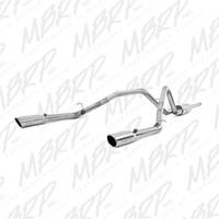 Thumbnail for MBRP 14 Chevy/GMC 1500 Silverado/Sierra 4.3L V6/5.3L V8 Dual Split Rear T409 3in Cat Back Exhaust