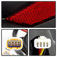 Thumbnail for Spyder Apex 22-24 Honda Civic 5-Door LED Tail Lights - Black (ALT-YD-HC225DAP-SEQGR-BK)