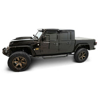 Thumbnail for Westin 20-25 Jeep Gladiator Outlaw Drop Running Boards - Tex. Blk