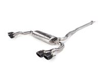 Thumbnail for Akrapovic 2024+ Mercedes-AMG CLA 45 / CLA 45 S (C118/x118) Evo Line Cat Back (Titanium) w/ CF Tips