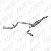 Thumbnail for MBRP 2016 Toyota Tacoma 3.5L EC/CC Cat Back Dual Split Exit Alum Exhaust
