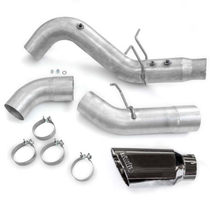 Banks Power 20-23 Chevy/GMC Duramax DRW Crew Cab 5.0in Monster Exhaust w/ S/S Chrome Tip