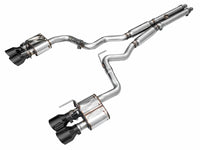 Thumbnail for AWE 2024 Ford Mustang Dark Horse S650 RWD SwitchPath Catback Exhaust w/ Quad Diamond Black Tips