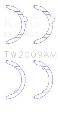 Thumbnail for King Engine Bearings Audi KH/1B/2B/MC Thrust Washer Set