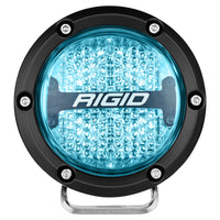 Thumbnail for Rigid Industries 360-Series 4in LED Off-Road Diffused Beam - RGBW Backlight (Pair)