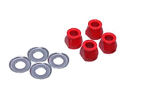 Thumbnail for Energy Suspension 12-16 Kawasaki KX450F Handlebar Bushing Set - Red