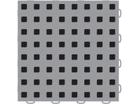 Thumbnail for WeatherTech TechFloor - 12in X 12in Tiles - Grey/Black **Order in Qtys of 10