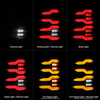 Thumbnail for AlphaRex 09-18 Dodge Ram Luxx-Series LED Tail Lights Black w/ Activation Light & Sequential Signal