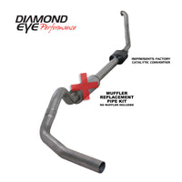 Thumbnail for Diamond Eye KIT 4in TB MFLR RPLCMENT PIPE SGL SS 94-97 7 3L F250/F350 PWRSTROKE NFS W CARB EQIV STDS