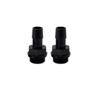 Thumbnail for Mishimoto 2pcs. M20x1.5 1/2in Aluminum Catch Can Fittings - Black