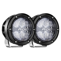 Thumbnail for Rigid Industries 360-Series 4in LED Off-Road Drive Beam - RGBW (Pair)
