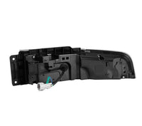 Thumbnail for AlphaRex 23-25 Nissan Z Nova-Series Quad-Loop Style Prismatic LED Tail Lights - Alpha Black