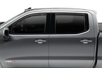 Thumbnail for AVS 05-15 Toyota Tacoma Double Cab Ventvisor Low Profile Window Deflectors 4pc - Matte Black