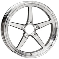 Thumbnail for Weld Alumastar 1-Piece 18x6 / 5x115 BP / 2.7in. BS Polished Wheel - Non-Beadlock