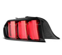 Thumbnail for AlphaRex 15-23 Ford Mustang NOVA-Series Prismatic LED Tail Lights Black-Clear