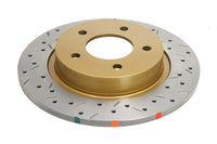 Thumbnail for DBA 04-05 Mazda 3 2.3L / 06+ MazdaSpeed3 Rear Drilled & Slotted 4000 Series Rotor