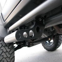 Thumbnail for N-Fab RKR Step System 16-17 Toyota Tacoma Access Cab - Tex. Black - 1.75in