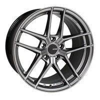 Thumbnail for Enkei TY5 18x9.5 5x120 35mm Offset 72.6mm Bore Hyper Silver Wheel