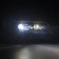 Thumbnail for AlphaRex 15-23 Dodge Charger LUXX-Series LED Proj Headlights Black w/Activtn Lgt & Seq.Sig / SB DRL
