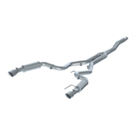 Thumbnail for MBRP 15-18 Ford Mustang EcoBoost 2.3L T409 3in Cat Back Dual Split Rear Exit (Street Version)
