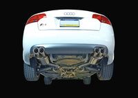 Thumbnail for AWE Tuning Audi B7 S4 Track Edition Exhaust - Diamond Black Tips