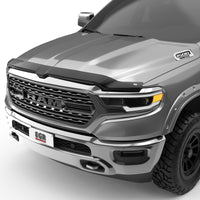 Thumbnail for EGR 2019 Dodge Ram 1500 Superguard Hood Shield - Dark Smoke