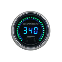 Thumbnail for Autometer 52.4mm Black Switchable 60-340 Degrees F / 40-170 Degrees C Cobalt Elite Digital Gauge